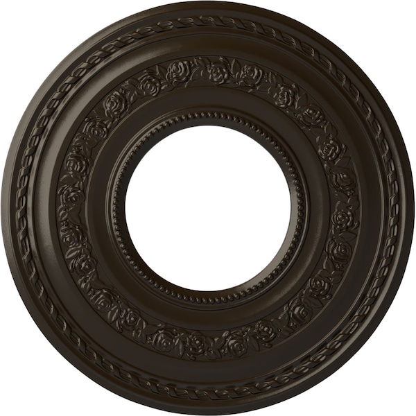 Ekena Millwork Anthony Ceiling Medallion (Canopies up to 11 5/8"), 29 3/8"OD x 11 5/8"ID x 1 1/8"P, Stone Hearth CM29ATSHF - main